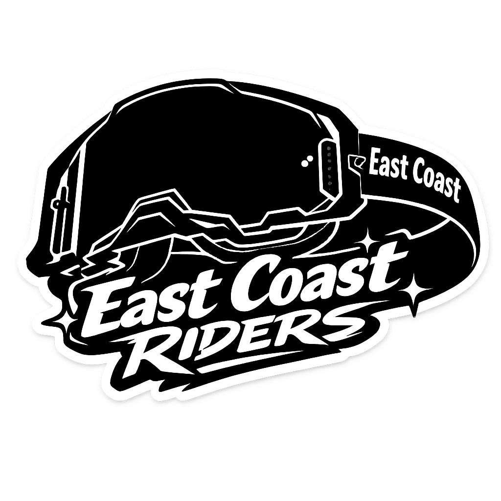 East Coast Riderss Sticker