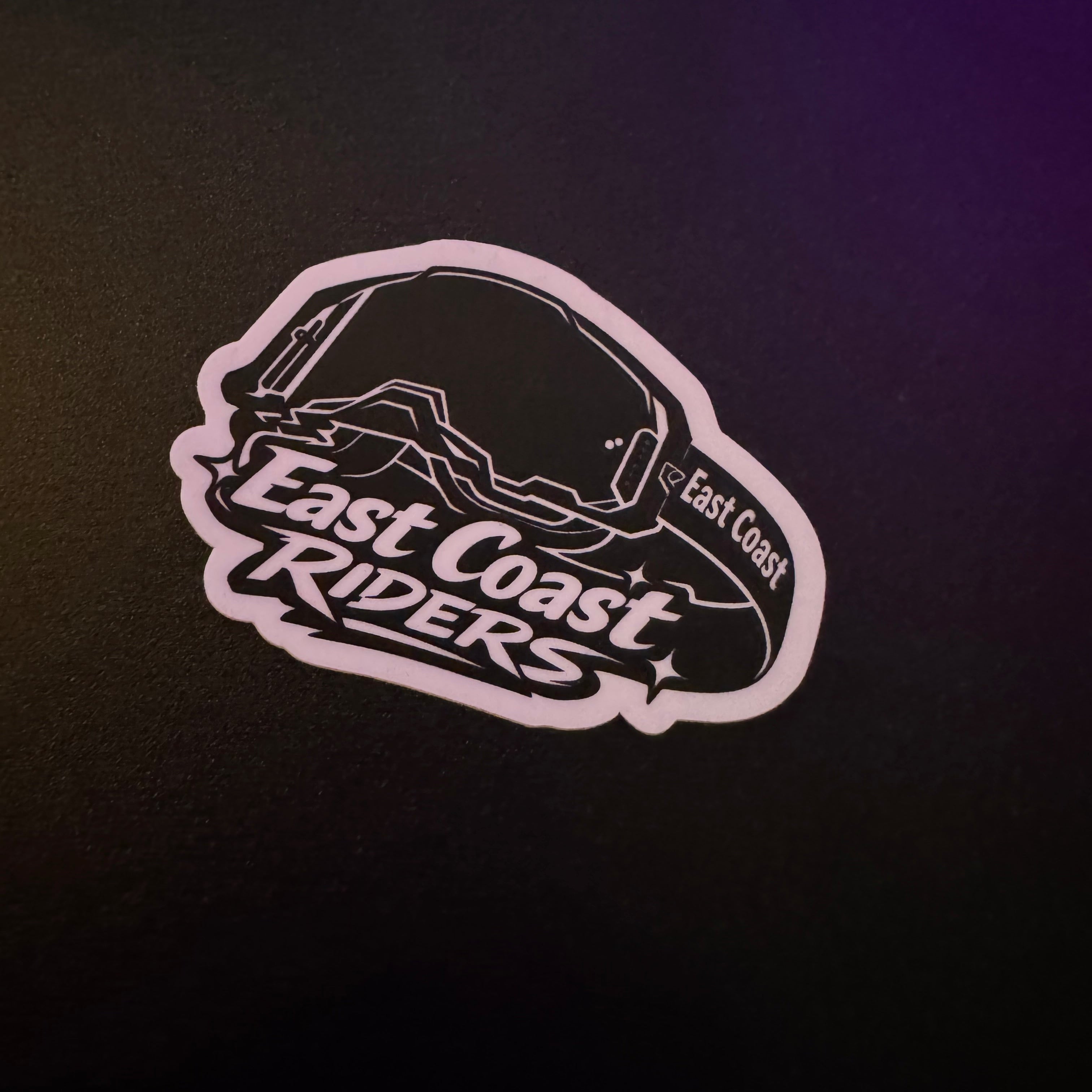 East Coast Riderss Sticker