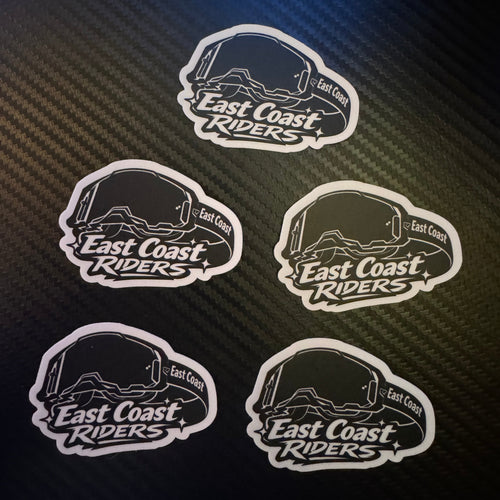 East Coast Riderss Stickers - (5 Pack)