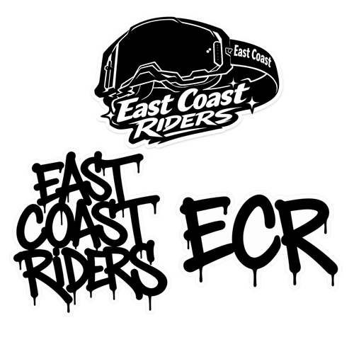 East Coast Riders Stickers Variety Pack